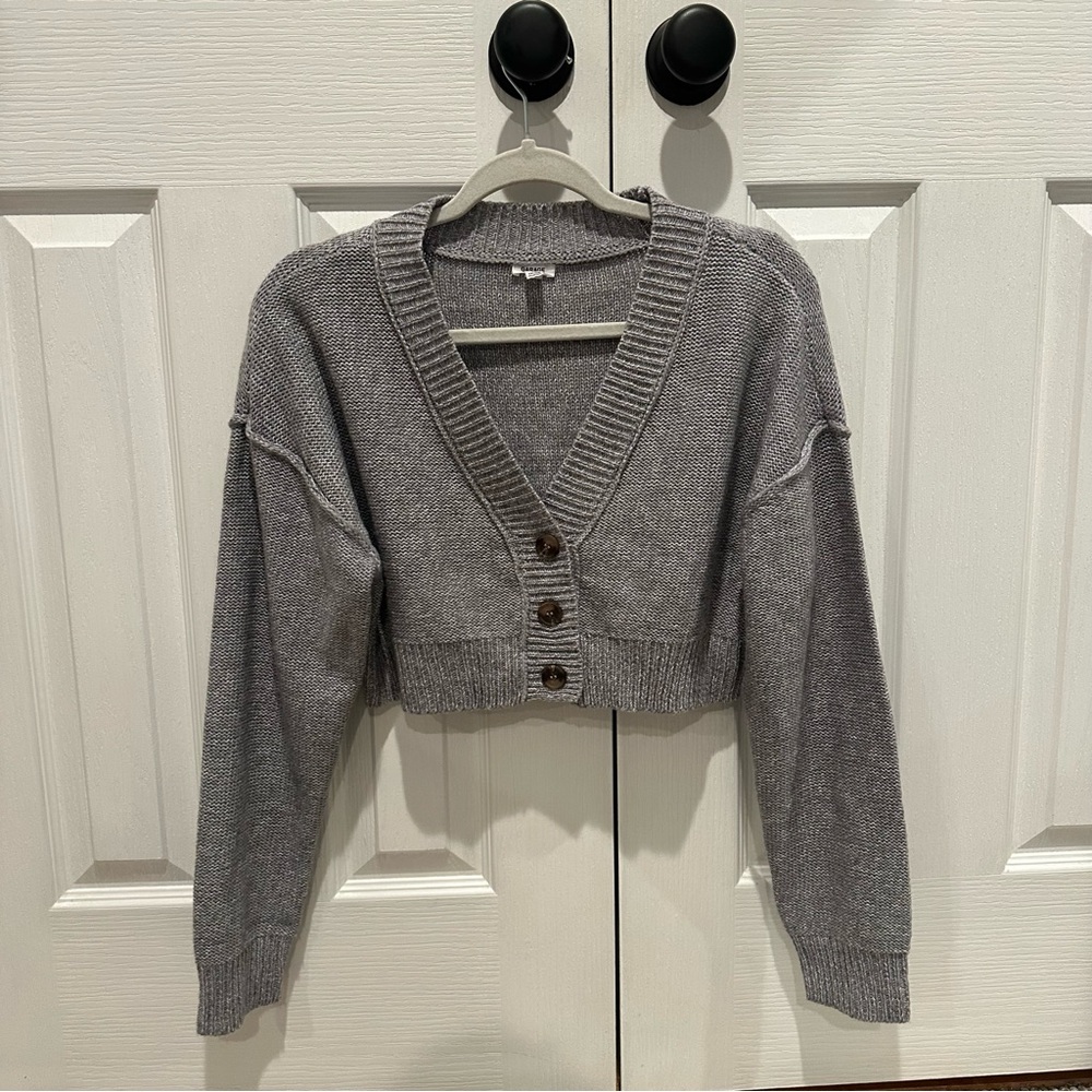 Garage Cropped Cardigan